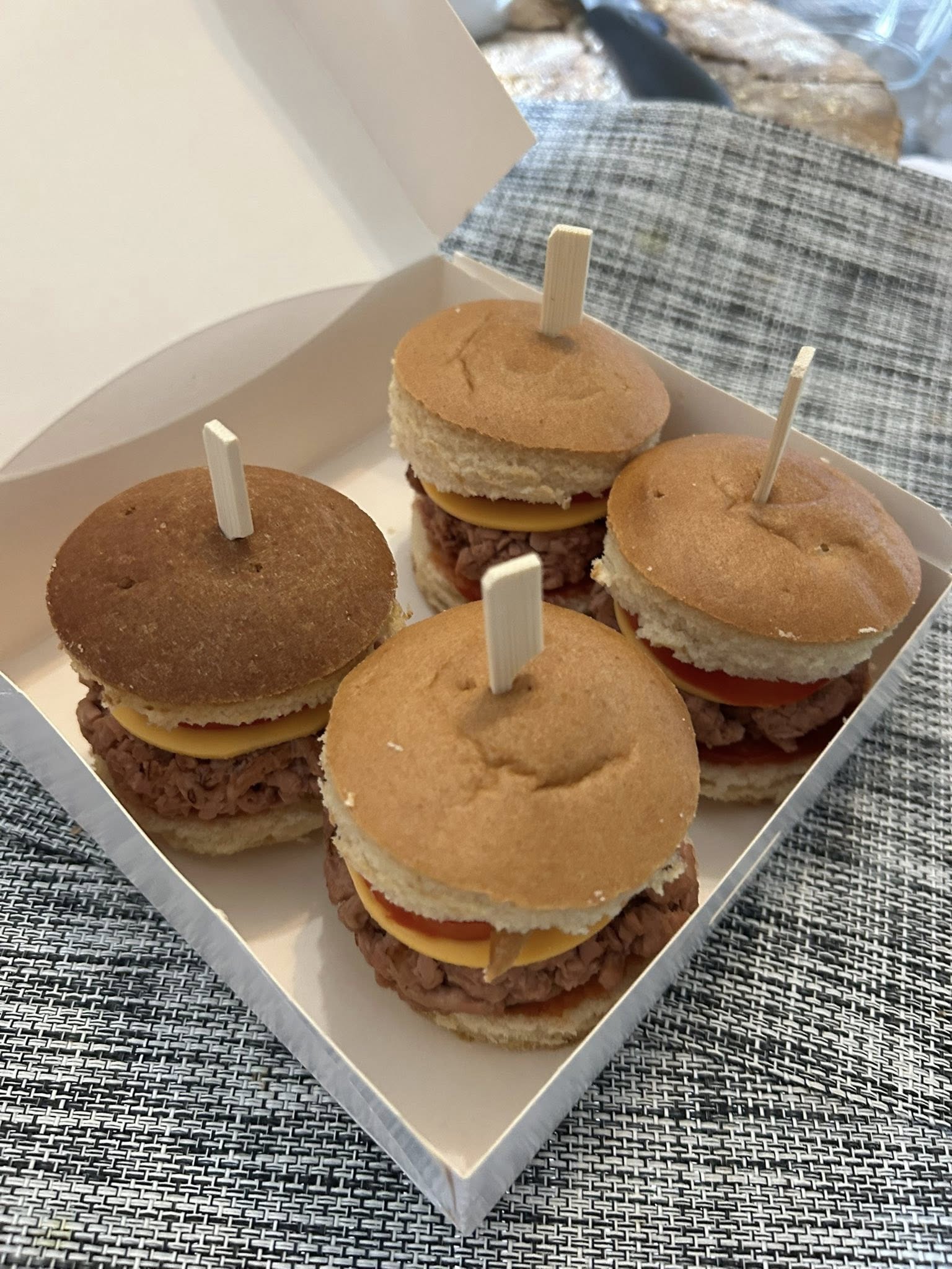 Mini hamburgers façon traiteur